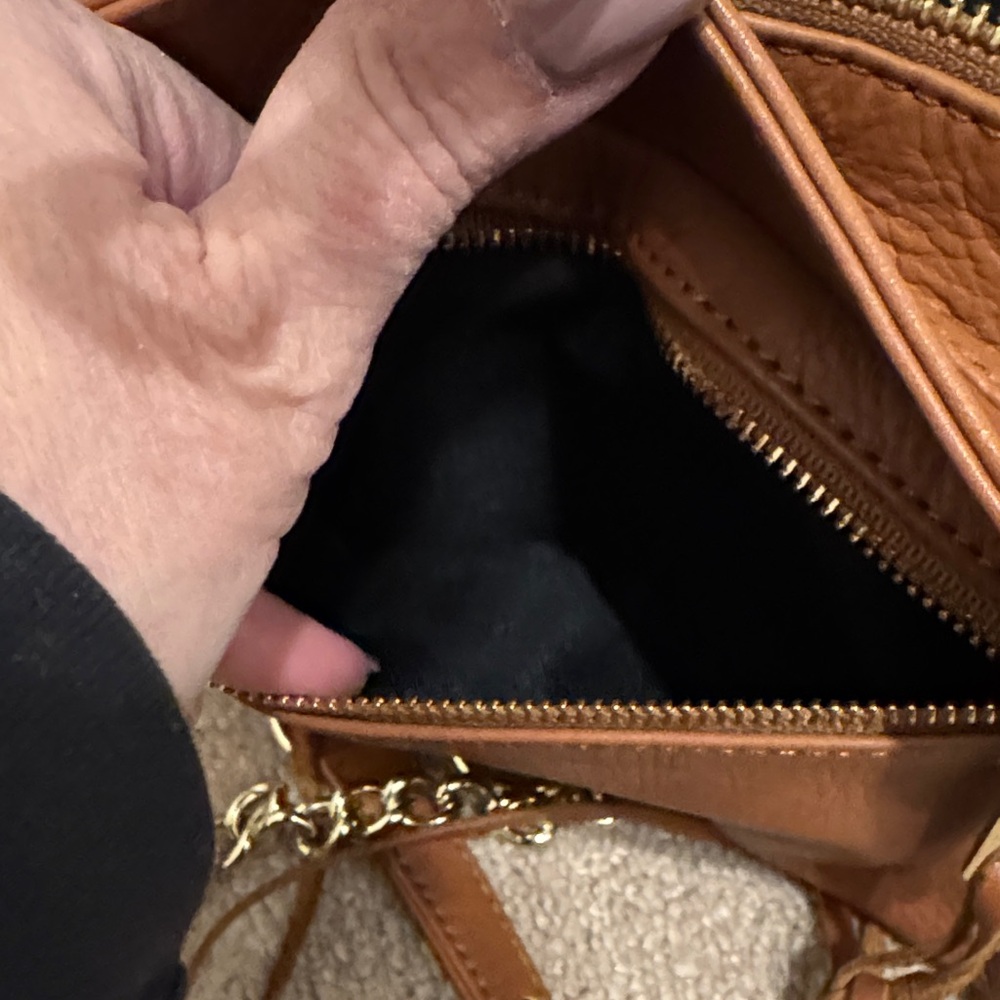 Rebecca Minkoff Brown Leather Crossbody Bag - Picture 5 of 5